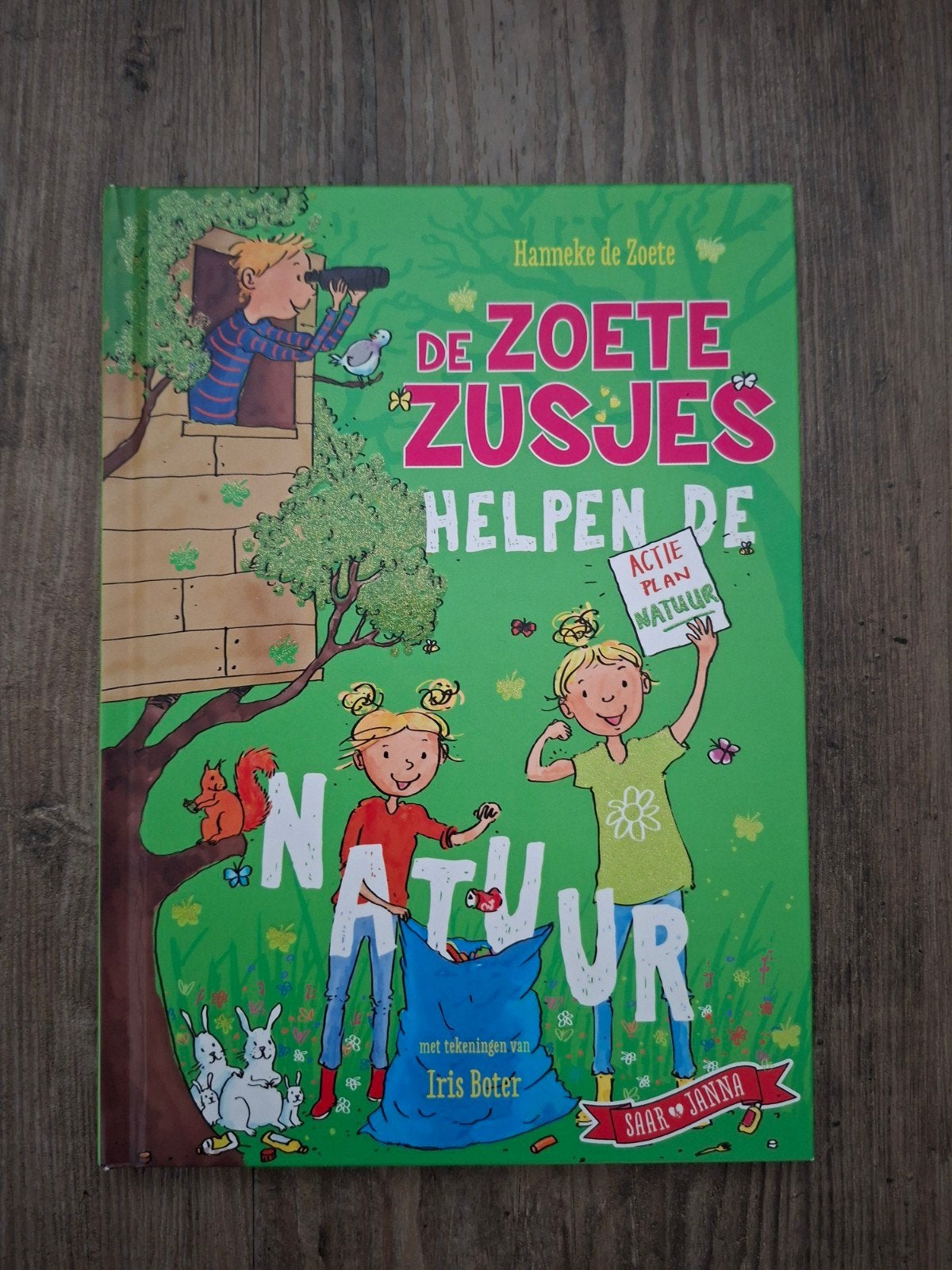 de zoete zusjes helpen de natuur, Ophalen of Verzenden, Zo goed als nieuw, Hanneke de Zoete, Fictie algemeen