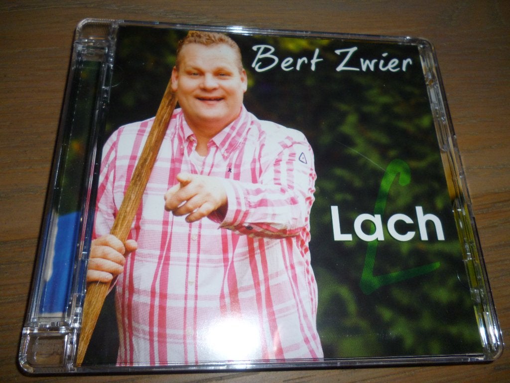 cd : bert zwier : lach, Ophalen of Verzenden, Zo goed als nieuw, Levenslied of Smartlap