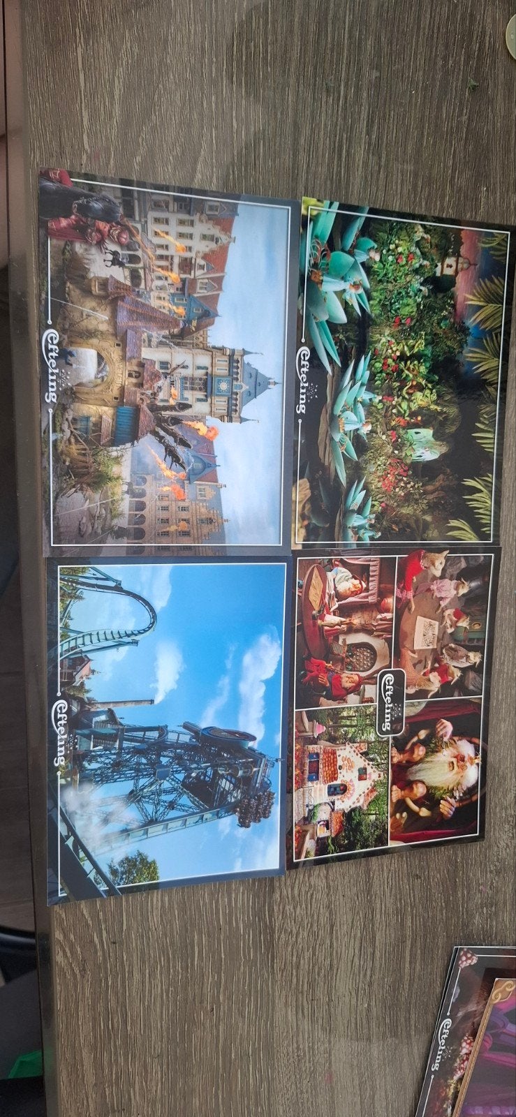 7 Efteling ansichtkaarten, Ophalen of Verzenden, Nieuw, Overige typen