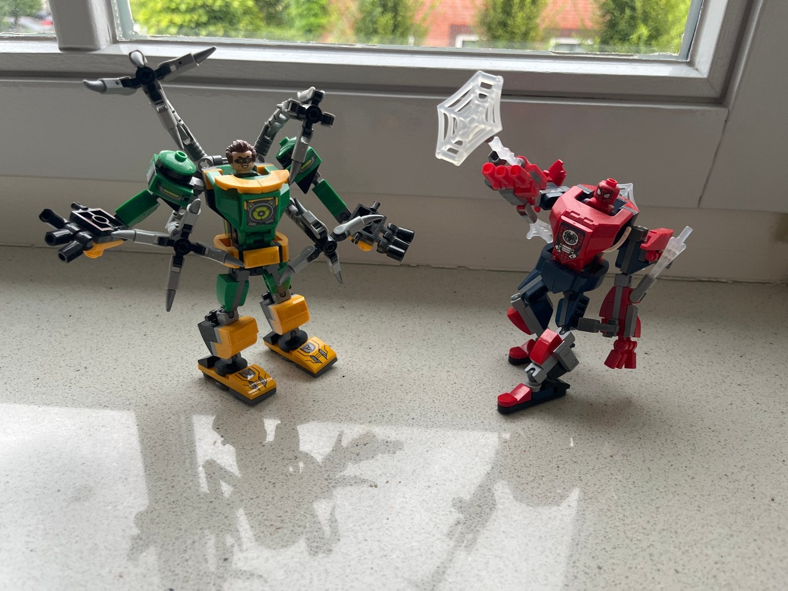 LEGO Spider-Man en Doctor Octopus Mech Battle, Ophalen of Verzenden, Zo goed als nieuw, Overige merken