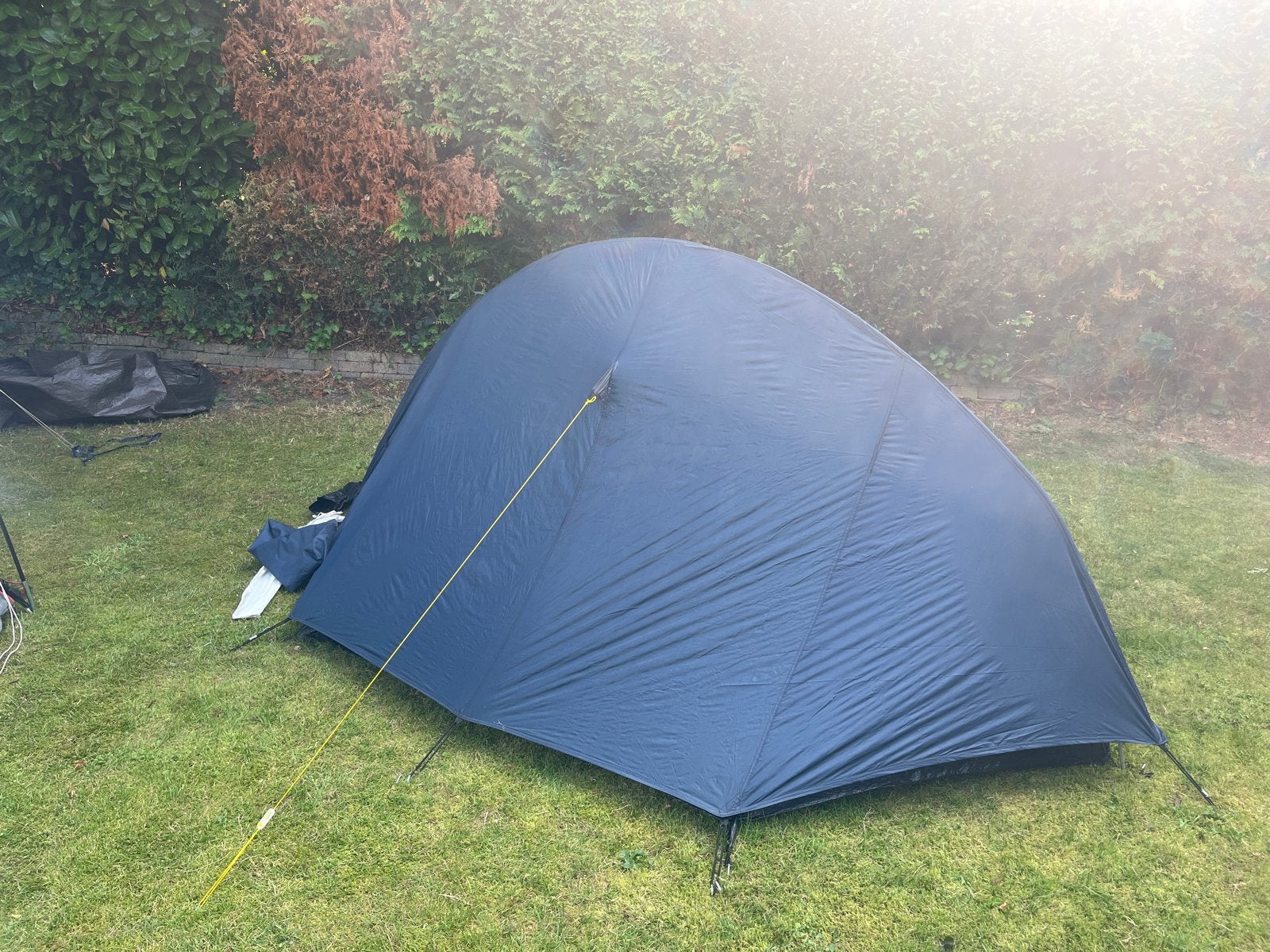 Lichtgewicht 2-persoons tentje - 140x220cm binnentent, Ophalen of Verzenden, Gebruikt, Tot en met 2