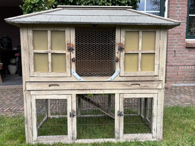 Konijnen/cavia buiten kooi, Ophalen, 90 cm of meer, Hok, 110 cm of meer