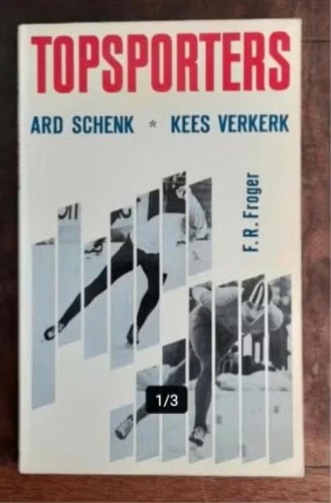 Topsporters boekje over Ard Schenk en Kees Verkerk uit 1967, Wintersport, Ophalen of Verzenden, Zo goed als nieuw, F.R. Froger