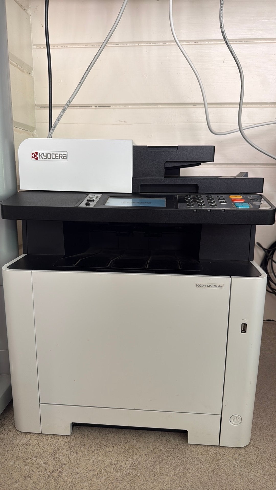 Kyocera Ecosys M5526cdw, Computers en Software, Printers, Ophalen, Zo goed als nieuw