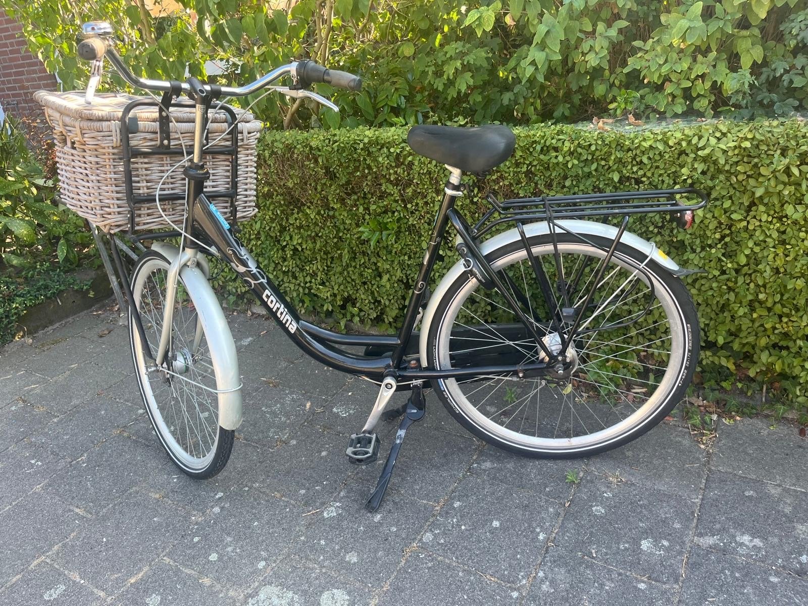 Cortina Roots Damesfiets 28 inch, 56 cm, 7 versnellingen, Fietsen en Brommers, Fietsen | Dames | Damesfietsen, Gebruikt, Velgrem