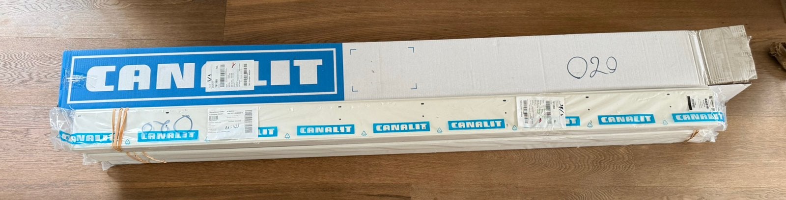 Canalit leidinggoot (tbv airco/warmtepomp) 12 m wit, 6 m zw, Ophalen, Nieuw