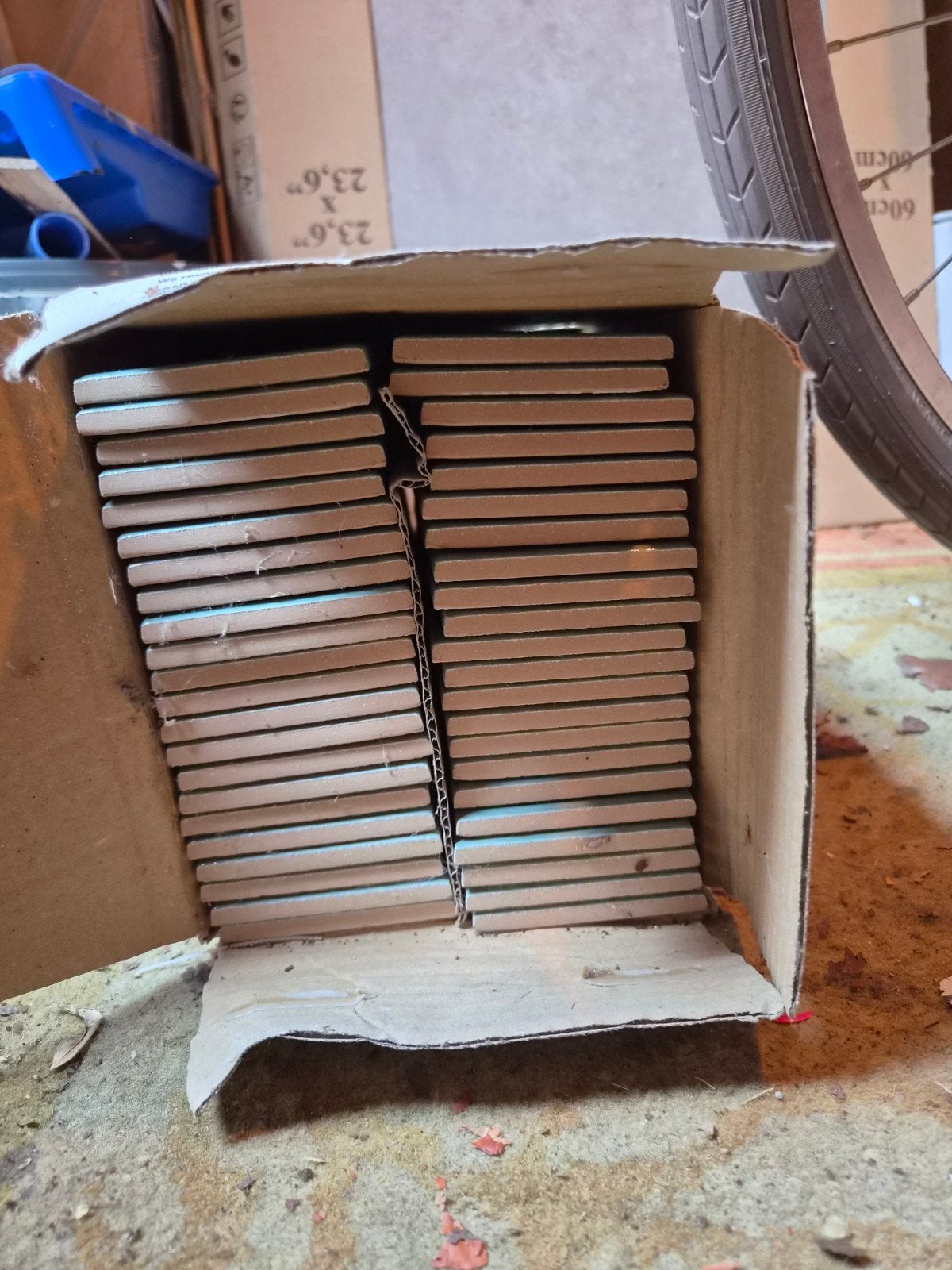 wandtegels zeegroen 7,5 x 30 cm, Doe-het-zelf en Verbouw, Ophalen, Nieuw, 20 tot 40 cm, Minder dan 5 m²