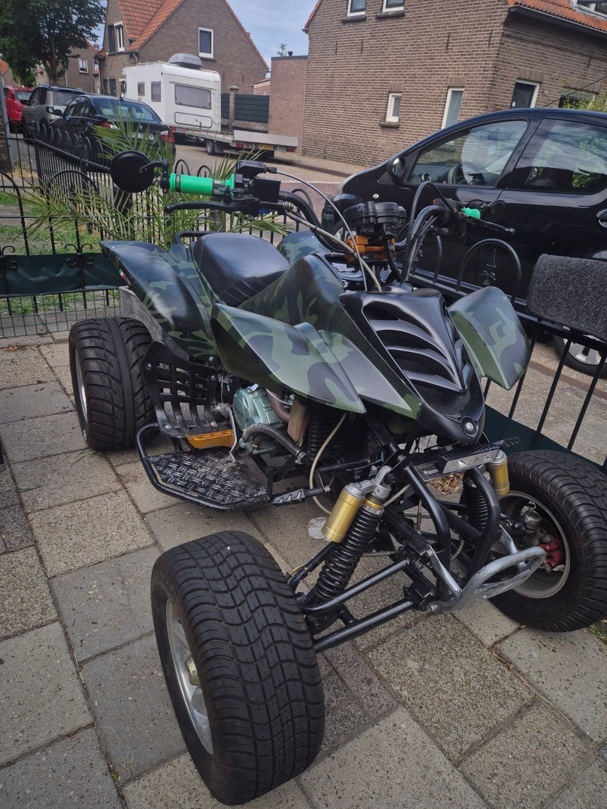 Bashan 200cc Quad met kenteken - Camouflage, 11 kW of minder, 200 cc, 1 cilinder