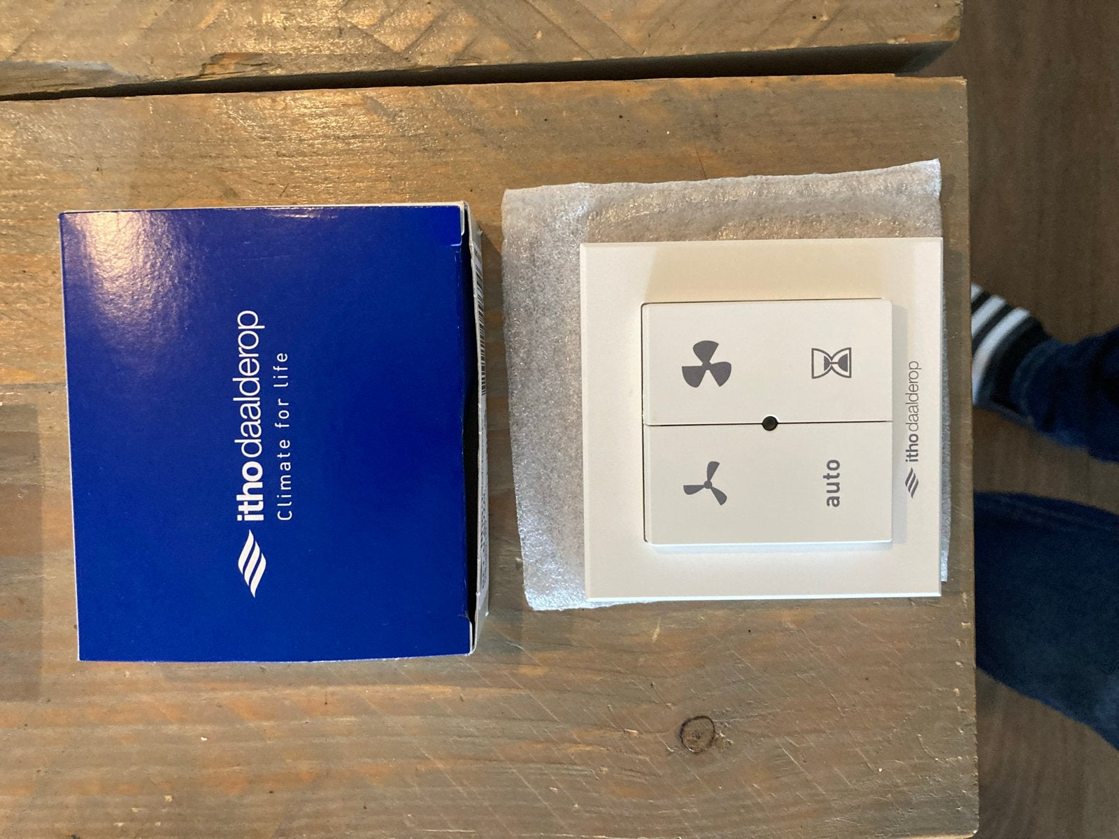 Itho Daalderop RFT Auto bediening - Nieuw in doos, Ophalen of Verzenden, Nieuw, Ventilator