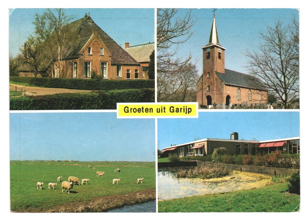 42350	Garijp	_Gelopen met mooie zegel	Paleis Huis ten Bosch