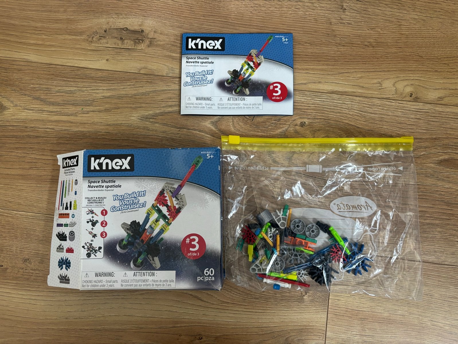 K'nex Space Shuttle Bouwpakket, Ophalen of Verzenden, Zo goed als nieuw, K'nex