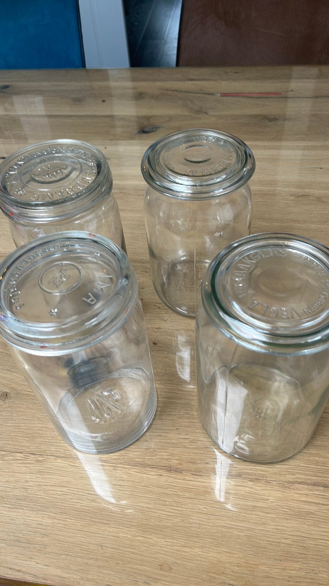 Wekpotten 1.5 L, Huis en Inrichting, Ophalen of Verzenden, Zo goed als nieuw, Glas, Pot, Bus of Blik
