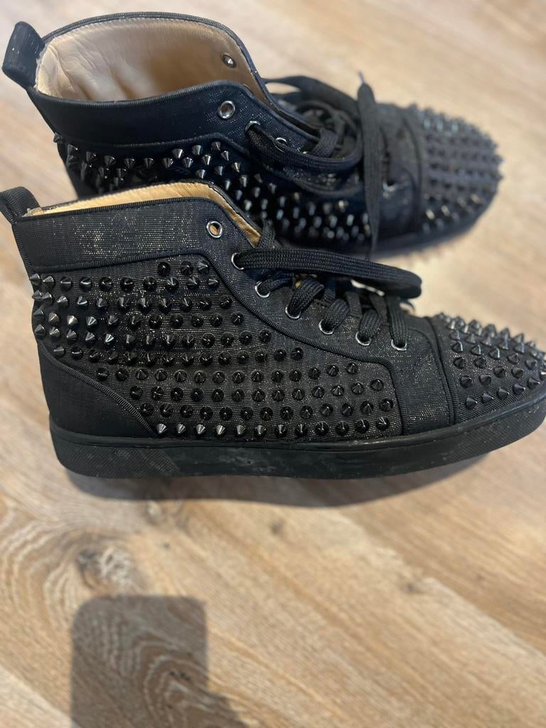 Cristian Louboutin maat 41 zo goed als nieuw origineel, Ophalen of Verzenden, Zo goed als nieuw, Zwart