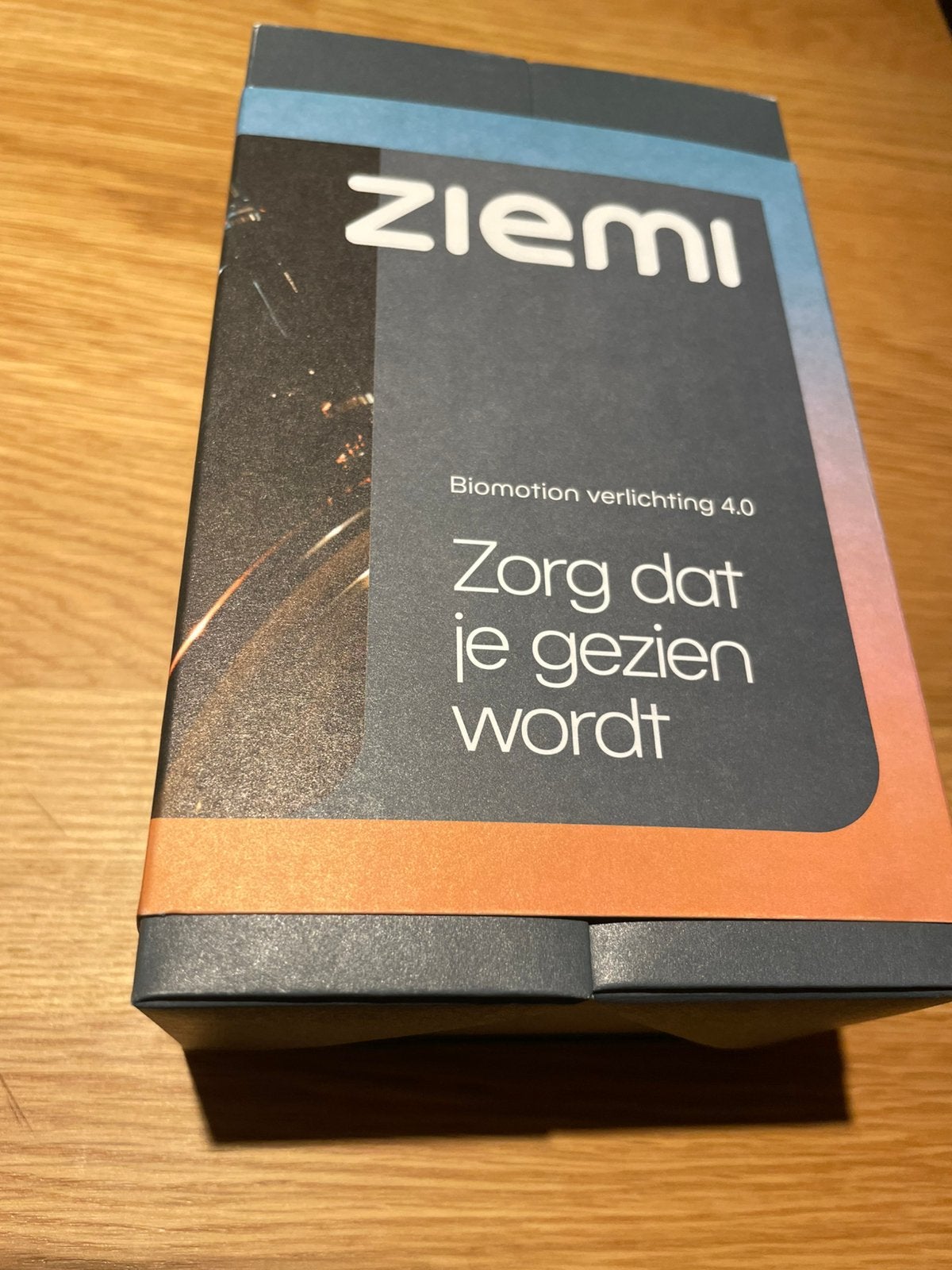 Ziemi fietsverlichting biomotion 4.0, Fietsen en Brommers, Ophalen of Verzenden, Zo goed als nieuw, Batterij, Verlichtingsset