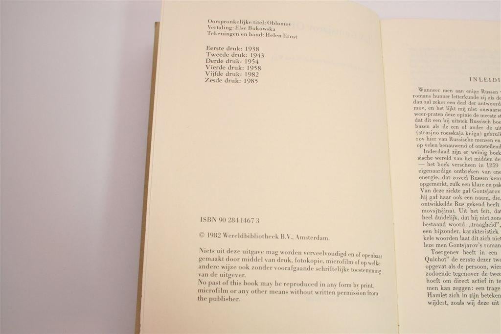 Oblomov — Russische Rentenier en zijn Legendarische Luiheid, Ophalen of Verzenden, Gelezen