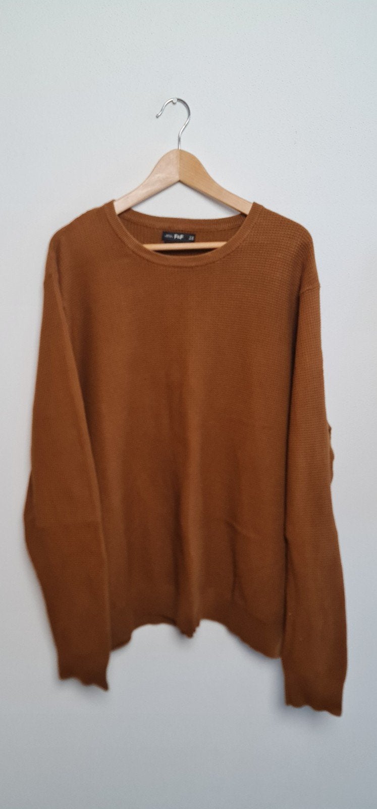 Men's Sweather Mannen Trui F&F 3XL Brown Bruin, Kleding | Heren, Truien en Vesten, Ophalen of Verzenden, Zo goed als nieuw, Overige maten