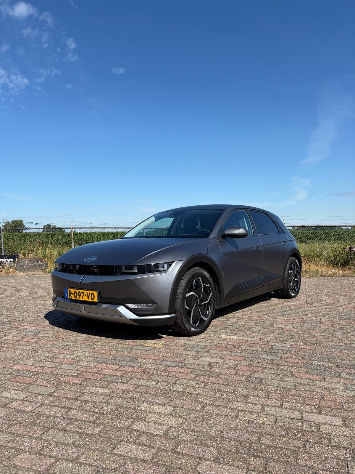 Hyundai IONIQ 5 77,4 kWh 229pk RWD 2022 Grijs SOH 96,9%, Auto's, Hyundai, Automaat, Achterwielaandrijving, Zwart, IONIQ 5