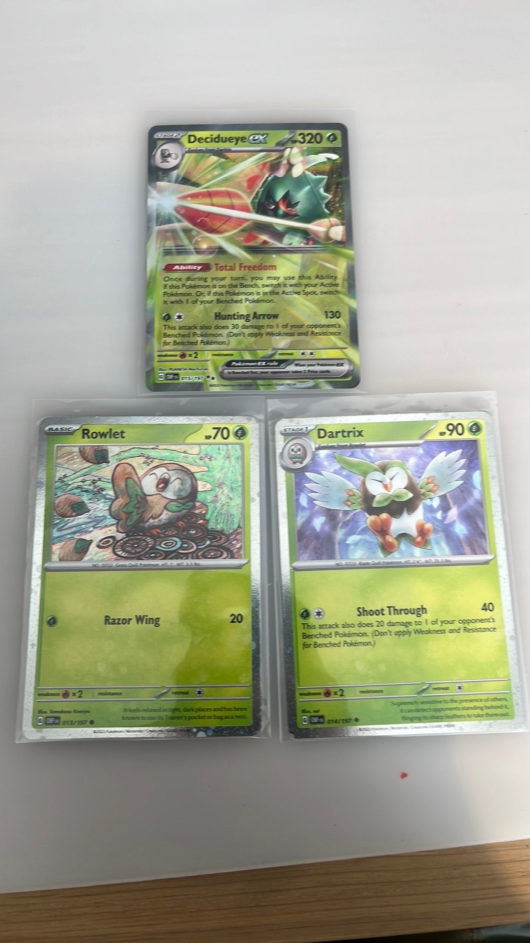 Decidueye ex promo set - compleet, Ophalen of Verzenden, Zo goed als nieuw