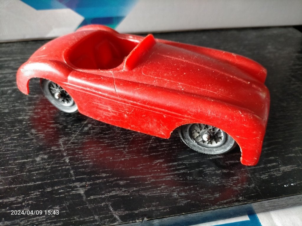 (Hard) Plastic Ferrari, Antiek en Kunst, Antiek | Speelgoed, Verzenden