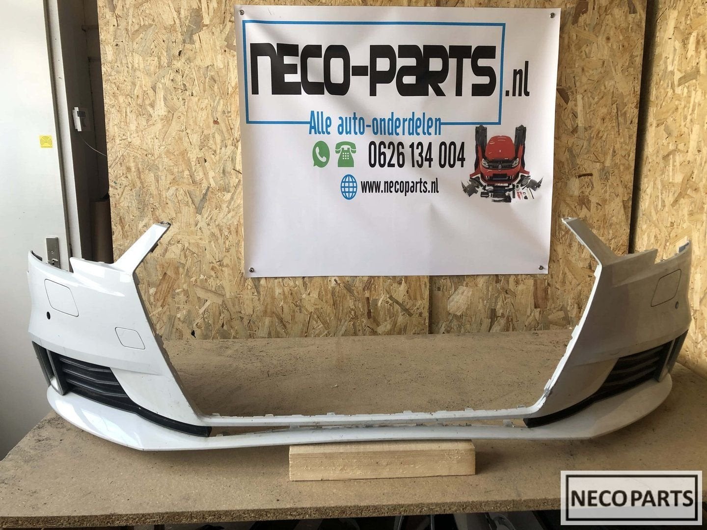 Audi A3 8v facelift bumper rooster pdc kls 2016-2019 origine, Ophalen, Gebruikt, -, Voor