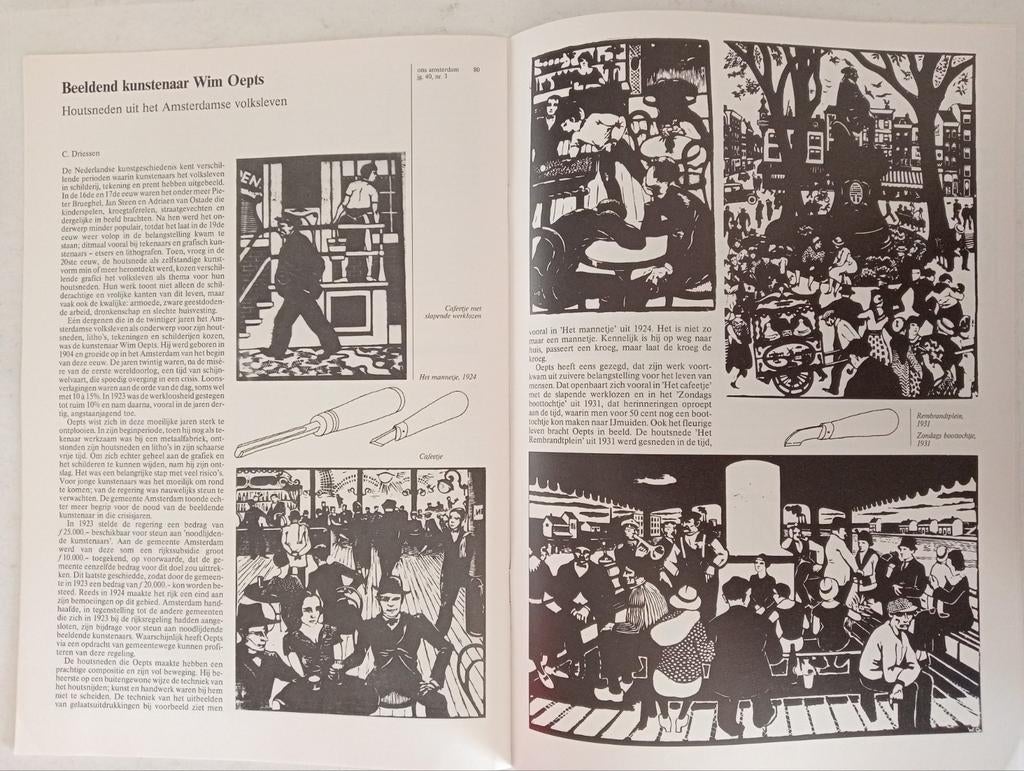Ons Amsterdam - Maart 1988, Jaargang 40, Nr. 3, Ophalen of Verzenden, Gelezen, Overige typen