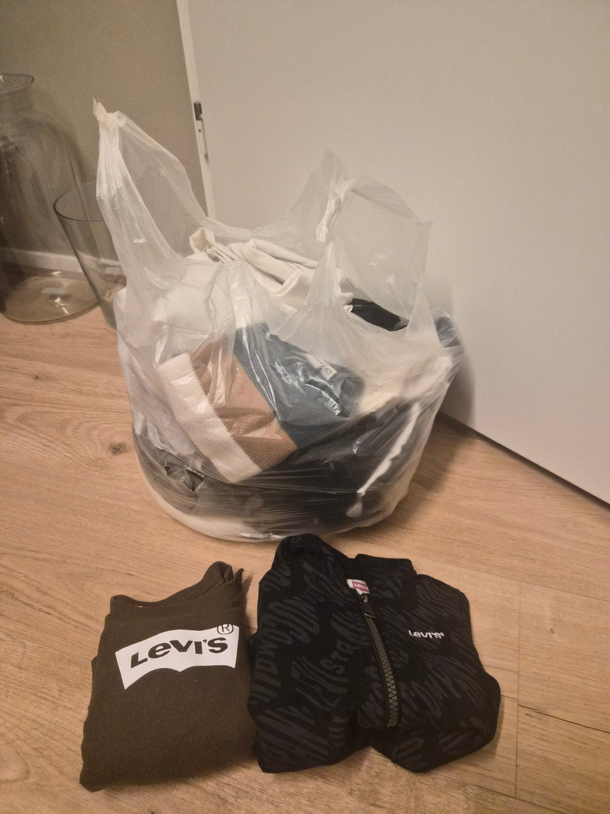 Tas jongens kleding maat 62 Levi's Prenatal zgan, Ophalen, Zo goed als nieuw, Jongetje