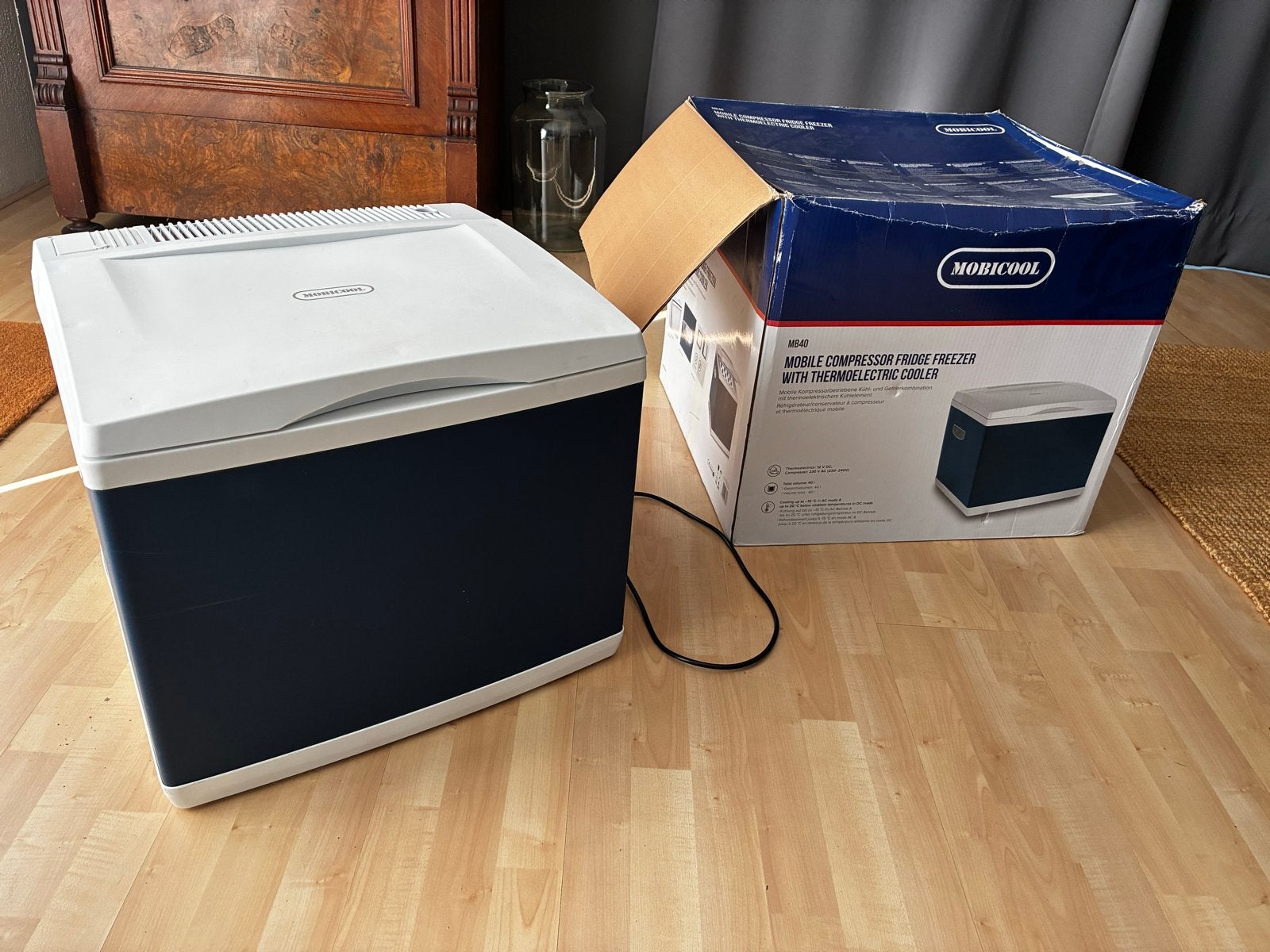 Mobicool MB40 Compressor Koelbox - 40L, Caravans en Kamperen, Koelboxen, Gebruikt, Koelbox, Compressor, Ophalen