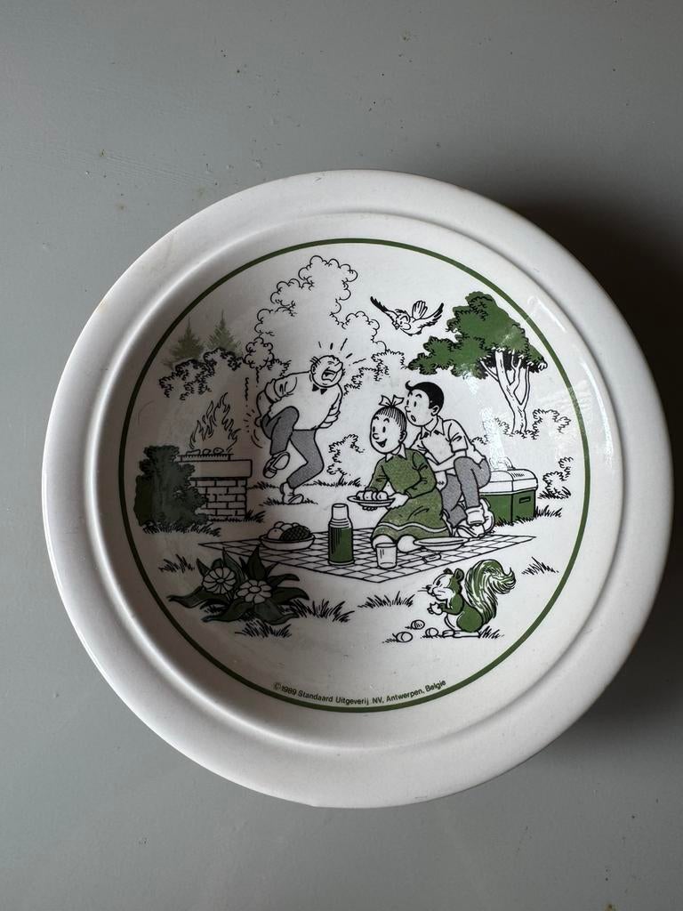 Schaaltje/kommetje van Suske & Wiske 1989, Ophalen of Verzenden, Zo goed als nieuw, Kom(men), Overige stijlen