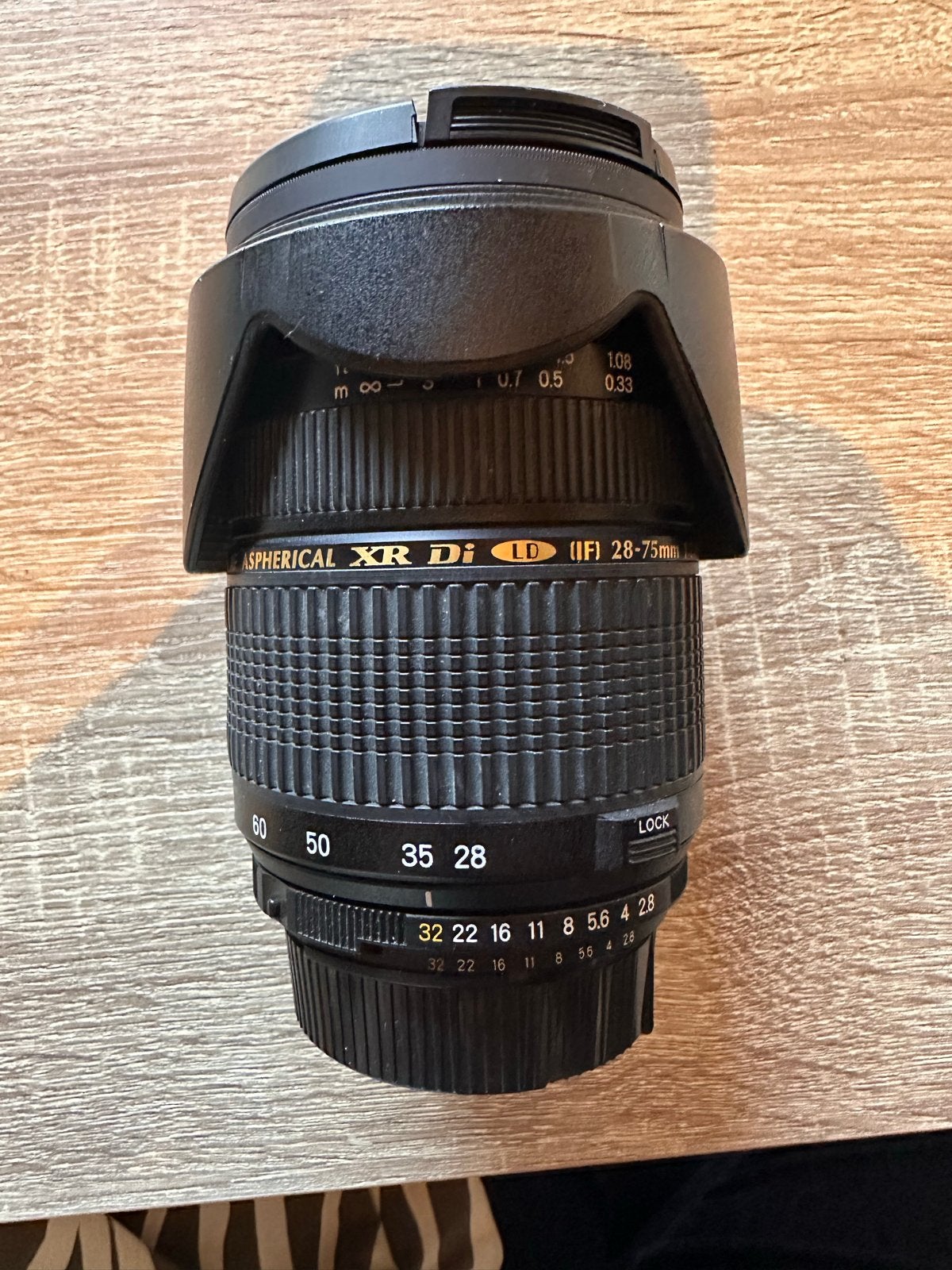 Tamron Aspherical XR DI 28-75mm f/2.8 Macro lens, Ophalen of Verzenden, Gebruikt, Macrolens, Zoom