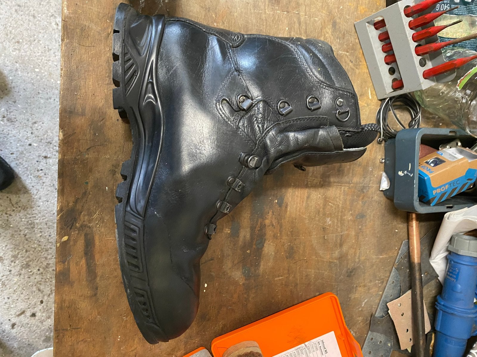 Meindl Wandelschoenen Maat 46 Zwart, Ophalen of Verzenden, Gebruikt, Schoenen