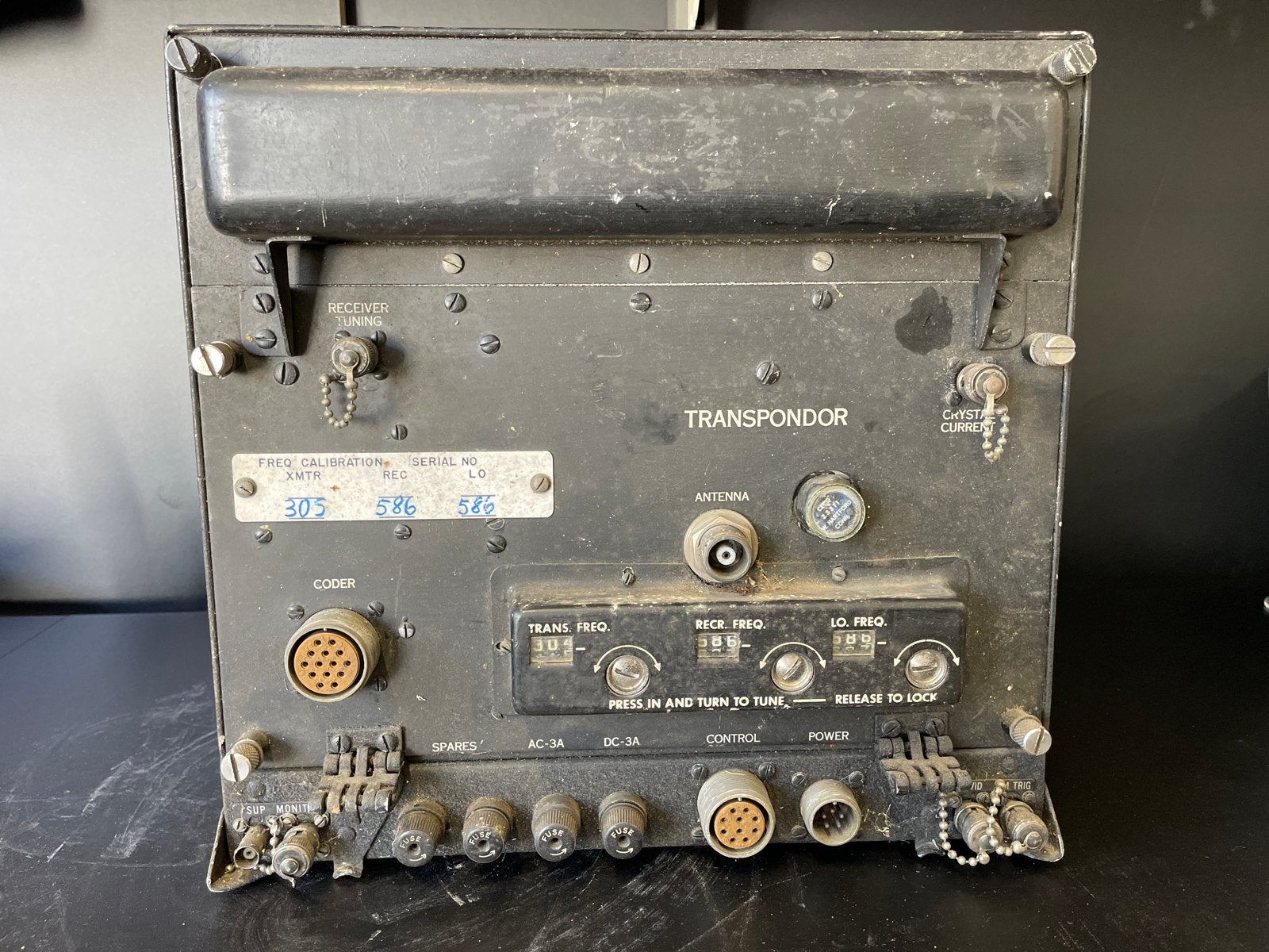 Vintage Militaire Transponder RT-279A/APX - Packard-Bell, Ophalen