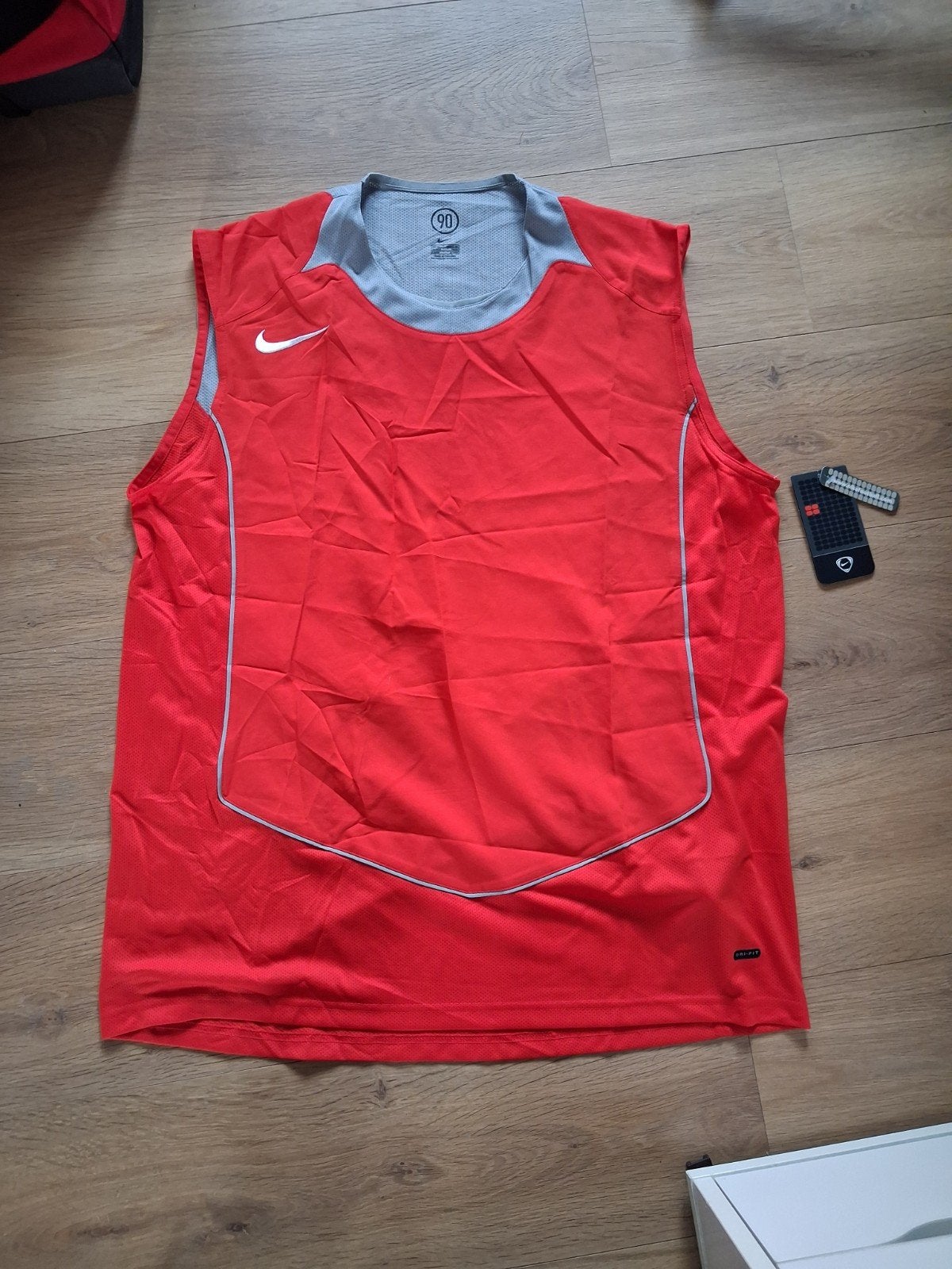 Nike Total 90 Voetbalshirt Rood XL - Nieuw met kaartje, Nike, Ophalen of Verzenden, Rood, Maat 56/58 (XL)