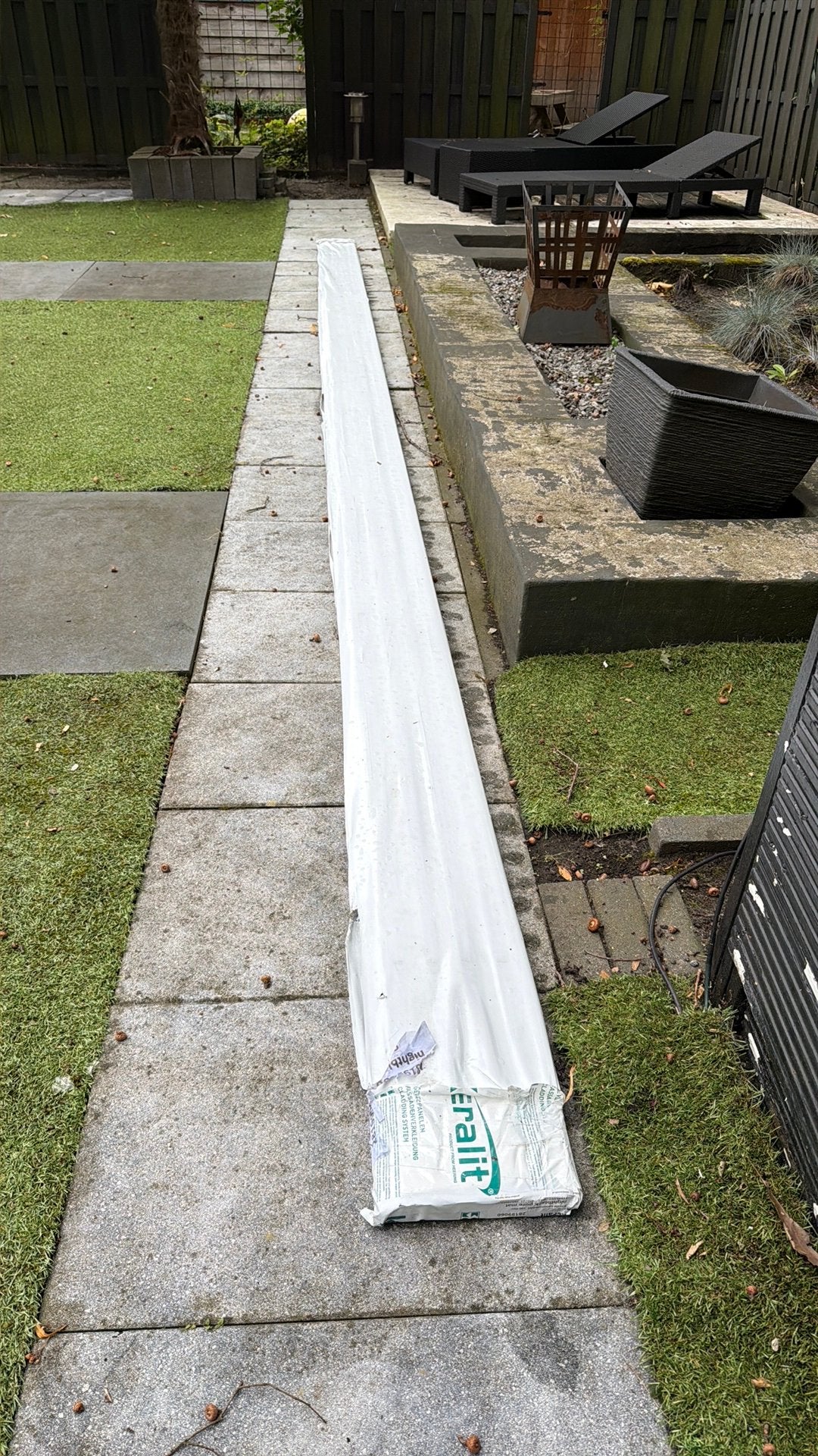 Keralit midnight black 143 (Ral 9005) nieuw - 2x 6 meter., Doe-het-zelf en Verbouw, Platen en Panelen, Ophalen, Nieuw, Overige materialen