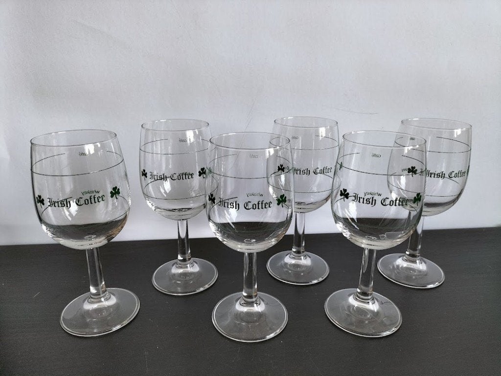 6 Irich Coffee glazen ( Moments Royal Leerdam), Verzamelen, Glas en Borrelglaasjes, Ophalen of Verzenden, Zo goed als nieuw, Overige typen
