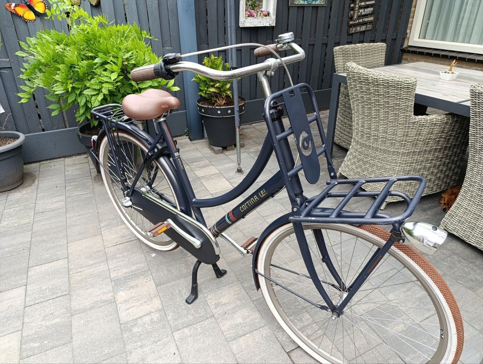 CORTINA U4 UNTILLITY REGULAR 28 INCH 3 VERS FRAME 55 CM ZGAN, Fietsen en Brommers, Fietsen | Dames | Omafietsen, Zo goed als nieuw