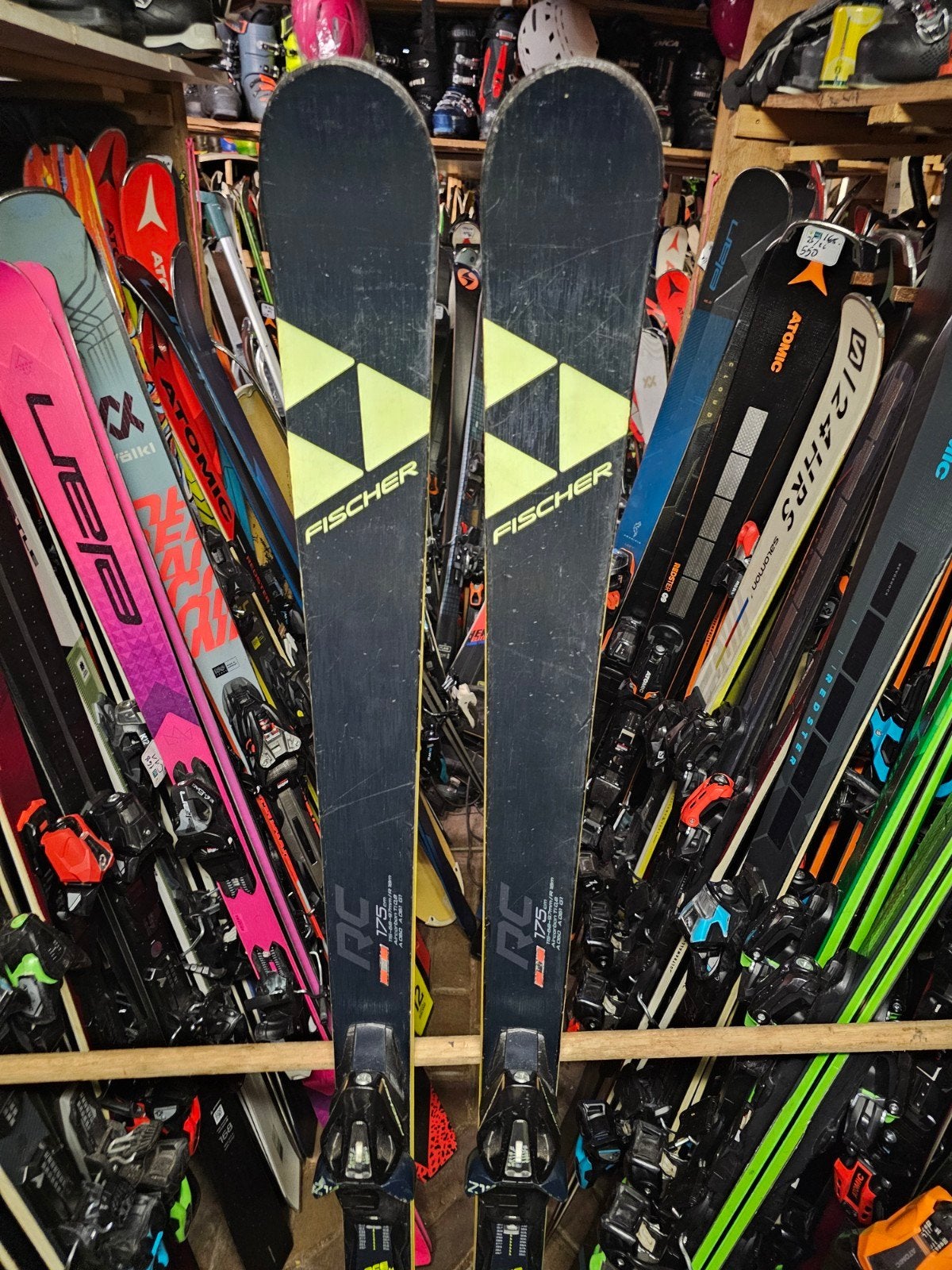 175cm FISCHER RC4 RC 1000€ VOOR KENNERS BEST. SKI, 160 tot 180 cm, Ophalen of Verzenden, Carve, Skiën