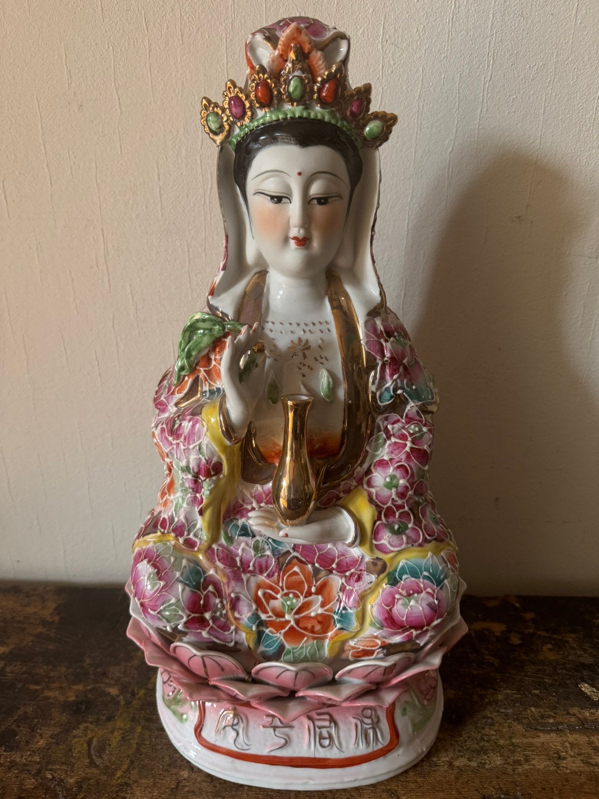 Beeld Guanyin Bodhisattva de godin van genade en mededogen., Ophalen of Verzenden, Beeld