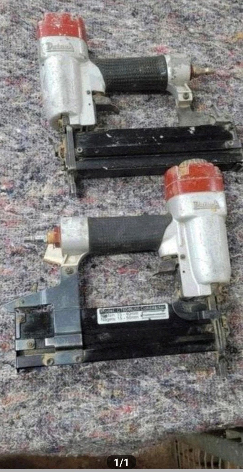 Pneumatische dutach spijkerpistool nietpistool tackers, Ophalen, Gebruikt, Overige typen