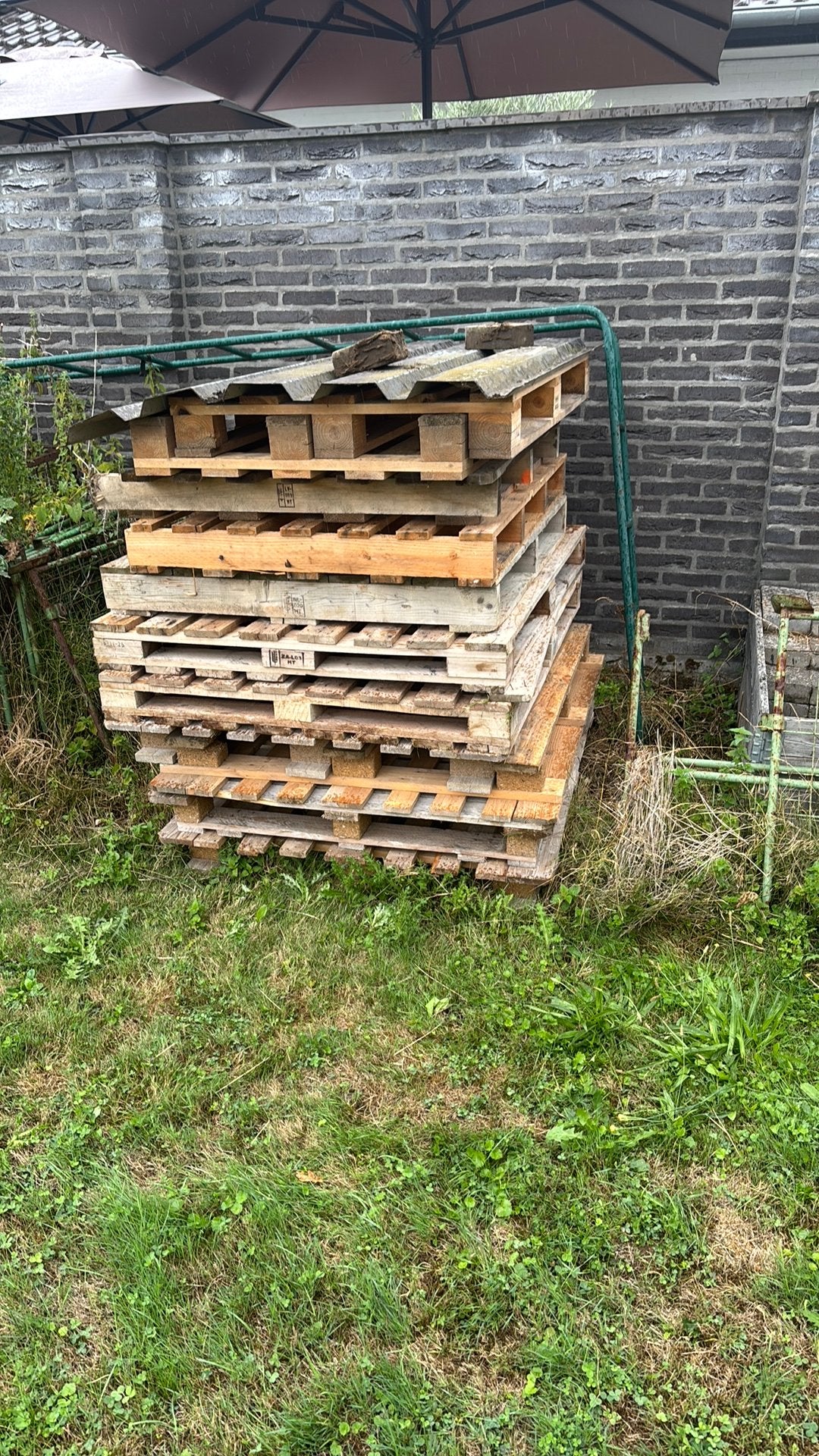 Pallets, Ophalen, Zo goed als nieuw, 50 mm of meer, Pallet