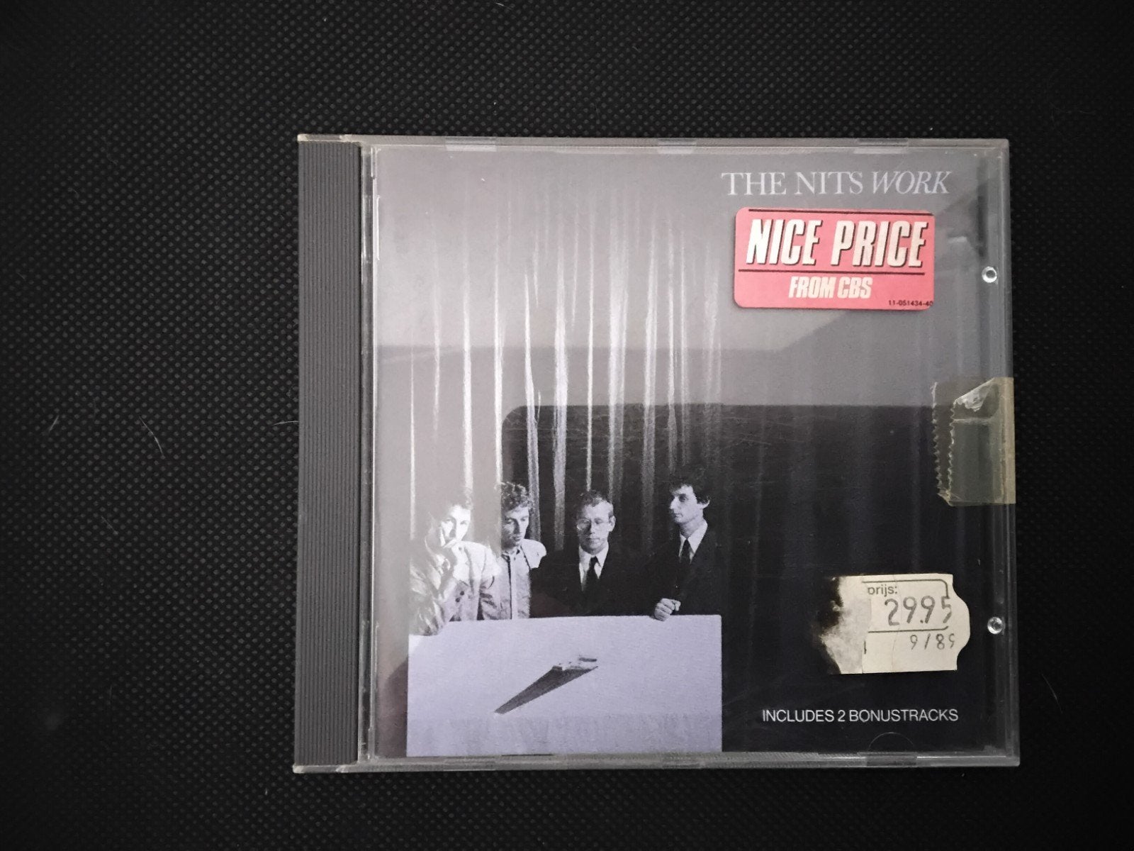 The Nits Work - CD met 2 bonustracks, Ophalen of Verzenden, Gebruikt, Verzamelalbum, Met bonustracks