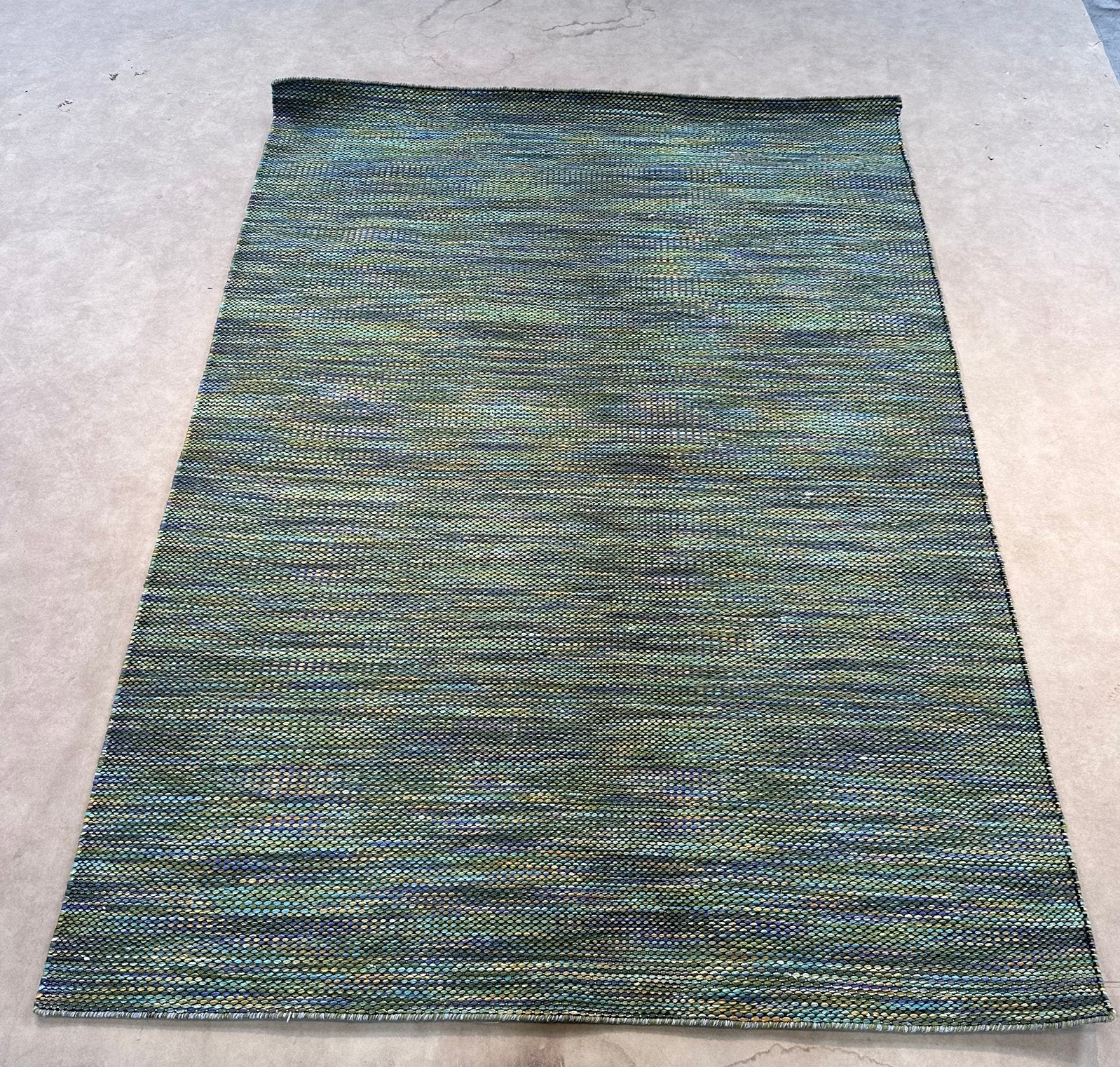 Vloerkleed Groen Gemeleerd Brinker Forest Green 200x290, 200 cm of meer, Ophalen of Verzenden, Zo goed als nieuw, X