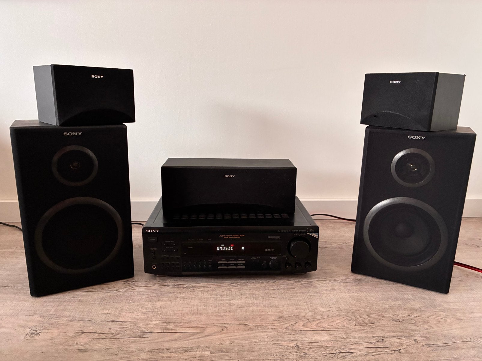 Sony STR-DE315 receiver & speakers - Dolby Surround, Ophalen of Verzenden, Zo goed als nieuw, 5.1-systeem, Overige spelers