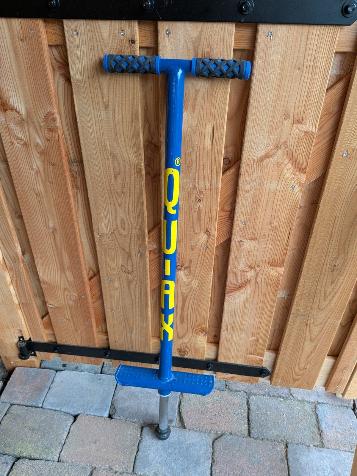 Quax Pogo Stick - Blauw, in goede staat, Ophalen of Verzenden, Zo goed als nieuw