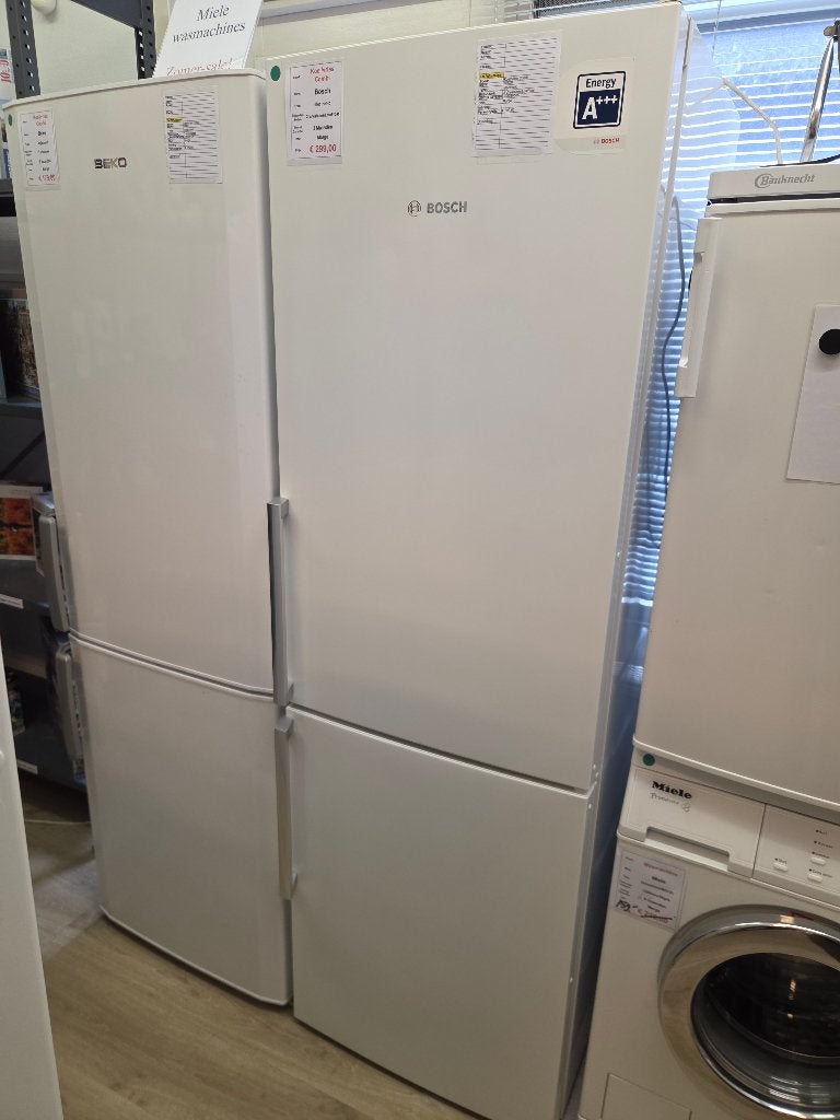 Koel/vries combinatie - Bosch - LowFrost - 3 vrieslades, Witgoed en Apparatuur, Koelkasten en IJskasten, Gebruikt, Duitsland, 200 liter of meer