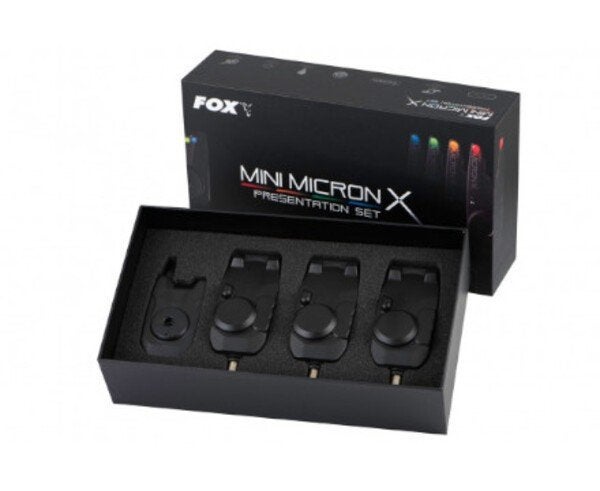 Fox Mini Micron X Presentation Set - Beetmelderset, Ophalen of Verzenden, Zo goed als nieuw, Overige typen