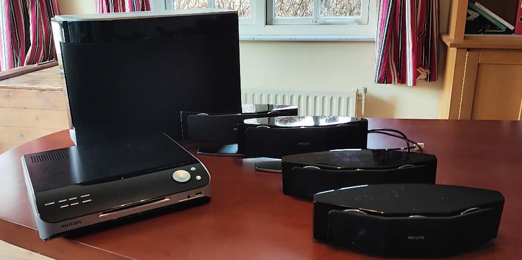 Philips HTS 6510 home cinema set – surround sound, Philips, Gebruikt, 70 watt of meer, Ophalen of Verzenden