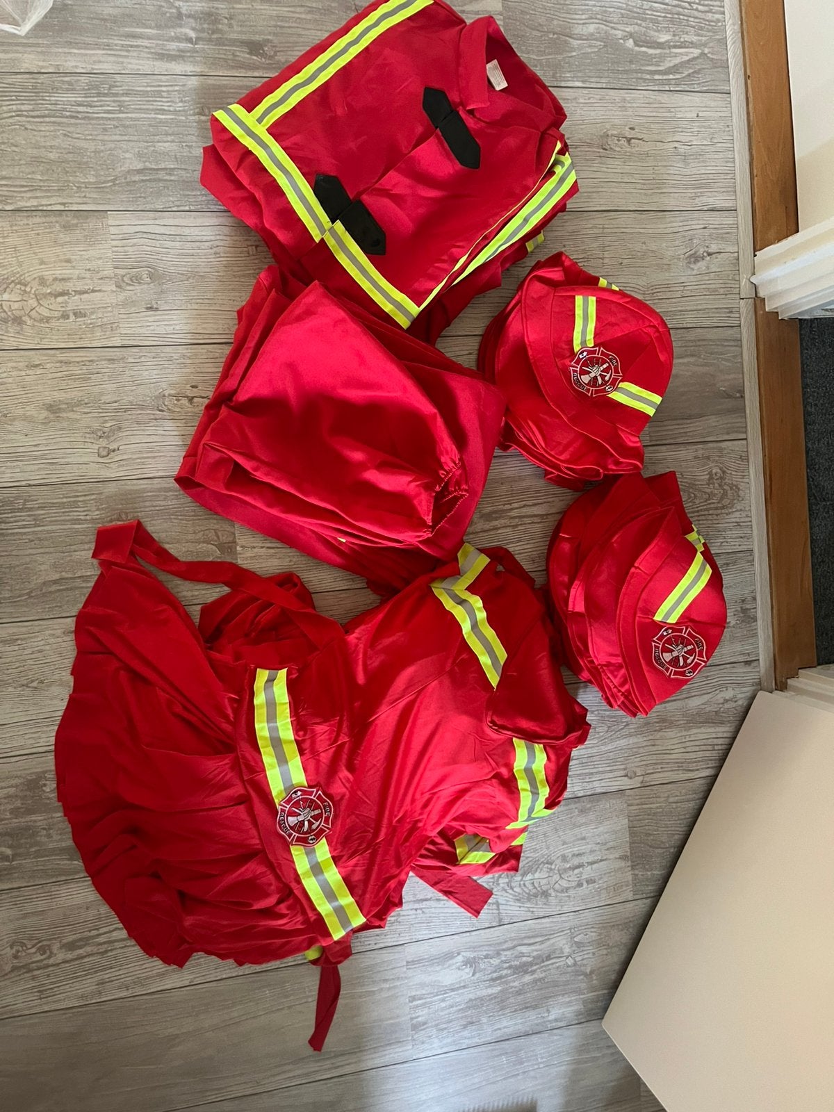 Optocht/groepskleding brandweer, Ophalen of Verzenden, Zo goed als nieuw, Maat 42/44 (L), Carnaval