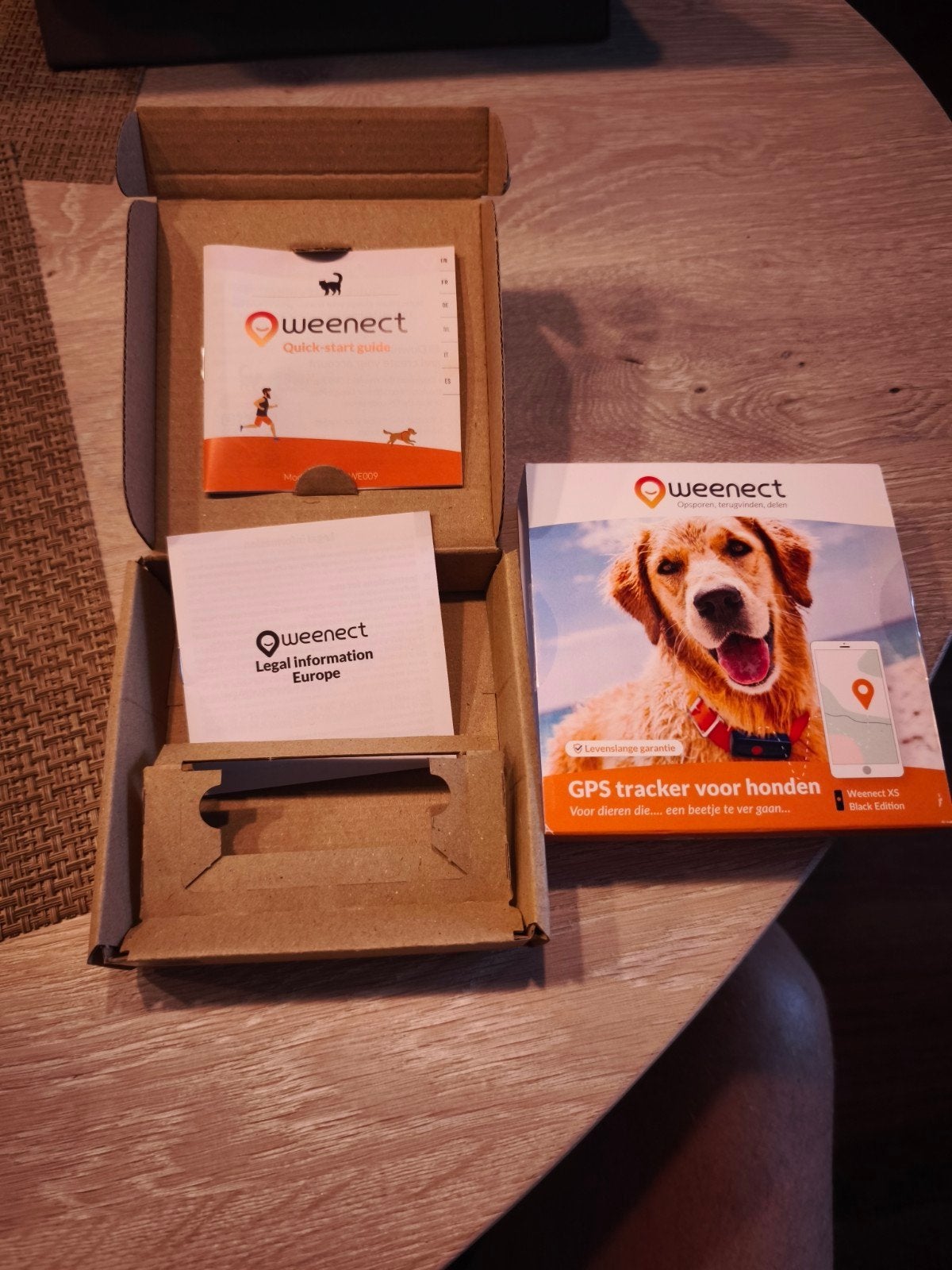 weenect voor kleine hond incl. abonnement voor nog 4,5 jaar., Overige merken, Ophalen of Verzenden, Zo goed als nieuw, Overige typen
