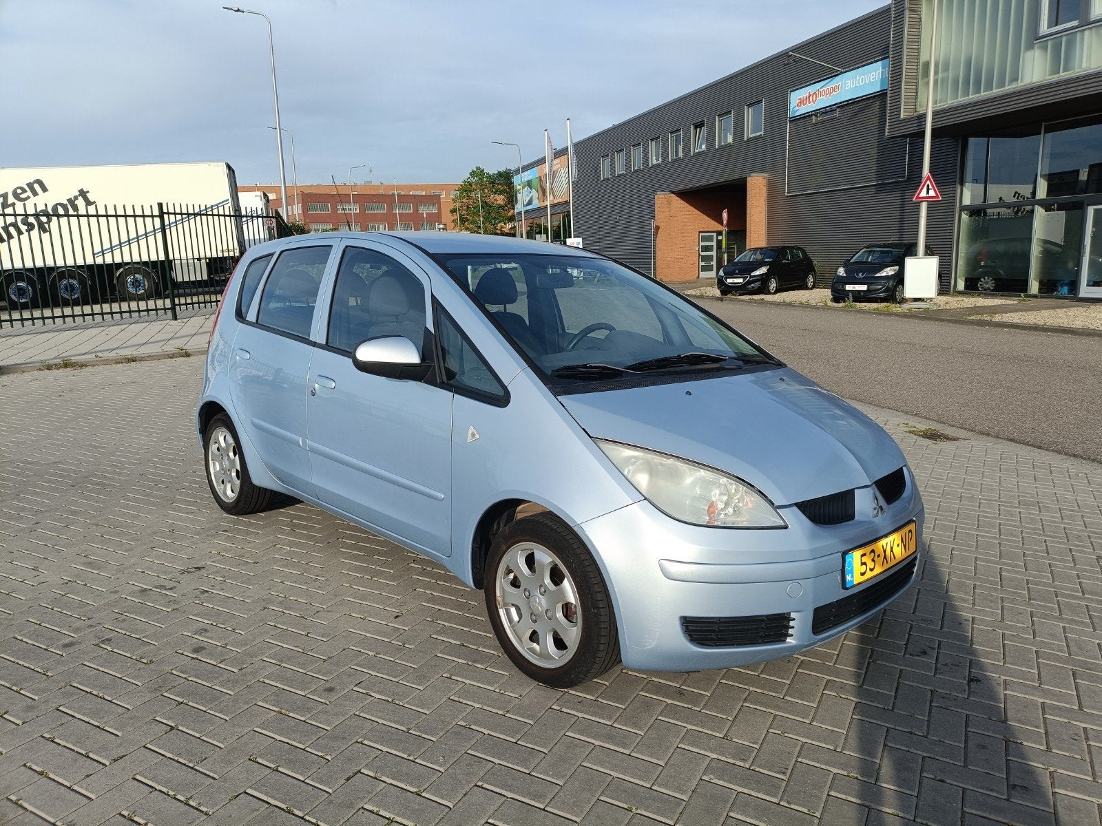 Mitsubishi Colt 1.3 CZ5 2007 Blauw, Stof, 31 €/maand, Blauw, Colt