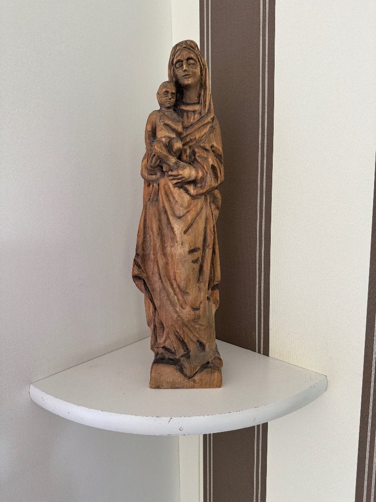 Mariabeeldje houtsnijwerk, Ophalen, Beeld(je)